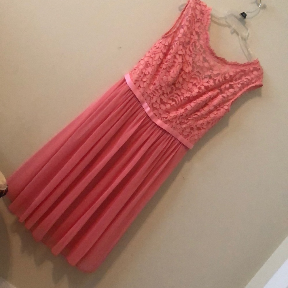 Bridesmaid cocktail dress David’s bridal